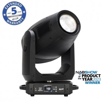 Поворотная голова типа WASH, RGBMA LED (92 CRI), 800 Вт, угол раскрытия луча 6,6°-50°, шторки ELATION FUZE-MAX-PROFILE