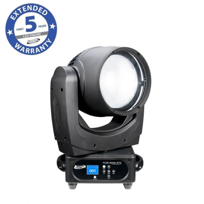 Светодиодный PAR-прожектор, источник света 350Вт COB 95CRI 6 800K, IP65 ELATION FUZE-WASH-575