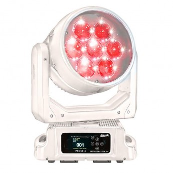 Поворотная голова, 7 x 60 Вт RGBW LED IP65, белый цвет ELATION PROTEUS-RAYZOR-760-WMG